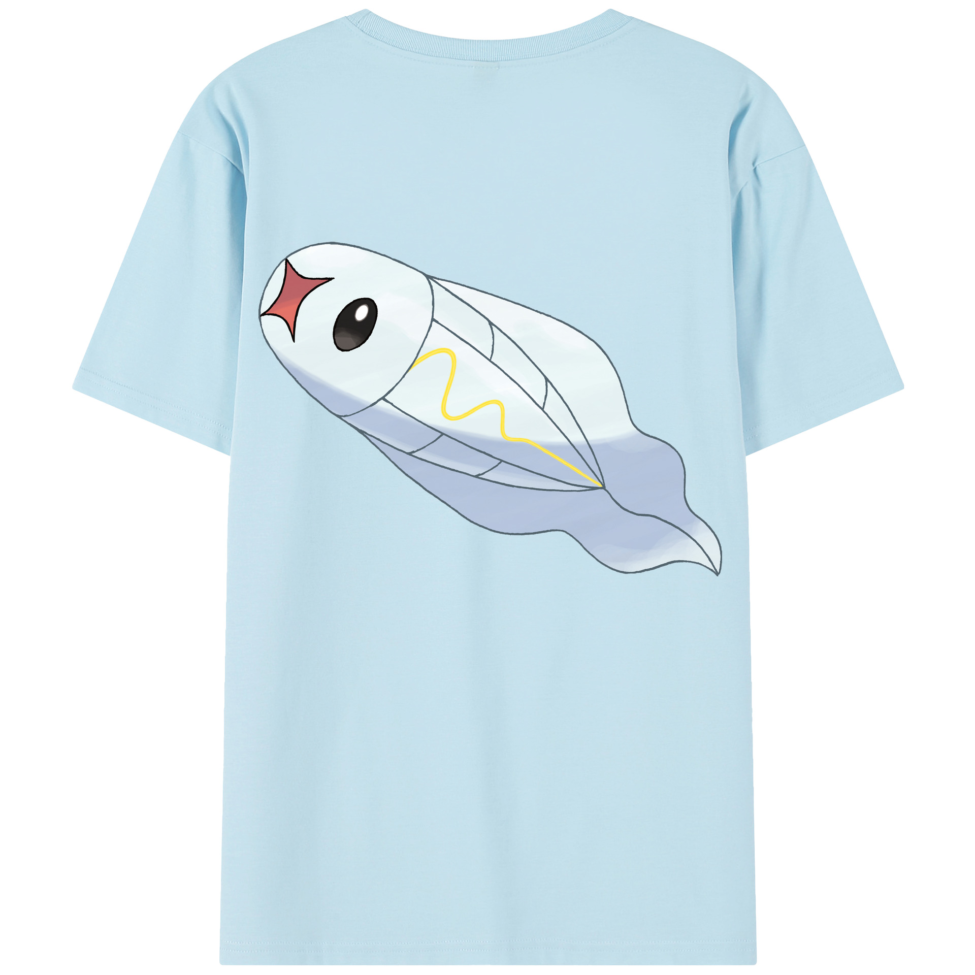（画像用） ポケットモンスター Pokémon 綿100％半袖Tシャツ（背面プリント）